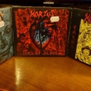 KORZUS - Mass Illusion # 1991KORZUS - Sonho Maníaco / Pay for Your Lies (Compilation) # 1999KORZUS - Ties of Blood # 2004