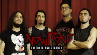 Nowrong - Tolerate and Destroy (Official Lyric Video)